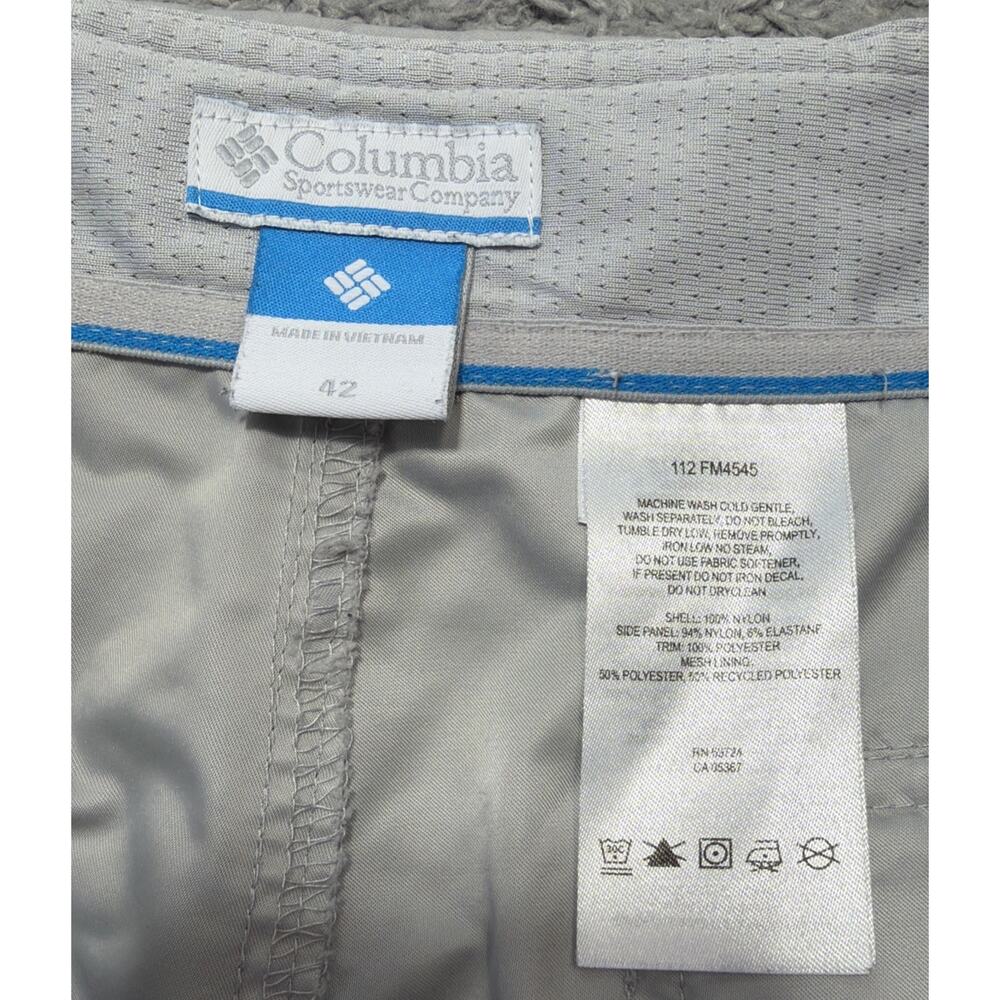Columbia X Crown Royal PFG Omni Shade Ripstop Nylon Board Shorts Mens Size 42 - Picture 5 of 7